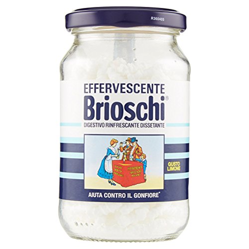 Brioschi - Effervencente, Digestivo Rinfrescante Dissetante Al Gusto Limone - 100 G