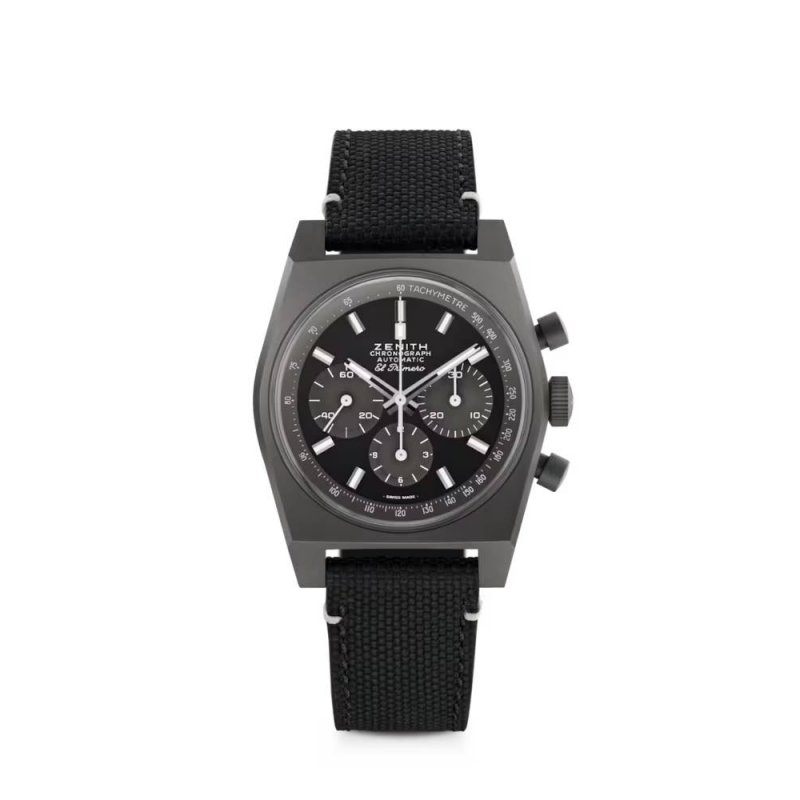 CHRONOMASTER REVIVAL SHADOW - 37.00mm, Titanio microsabbiato