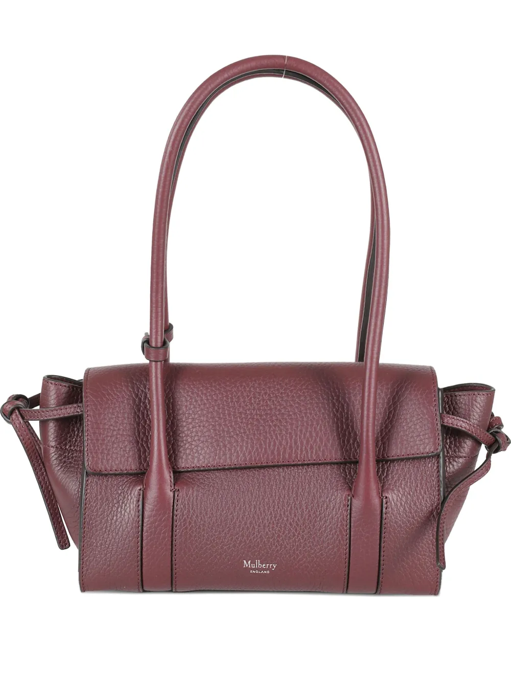 Mulberry textured leather shoulder bag - Rosso