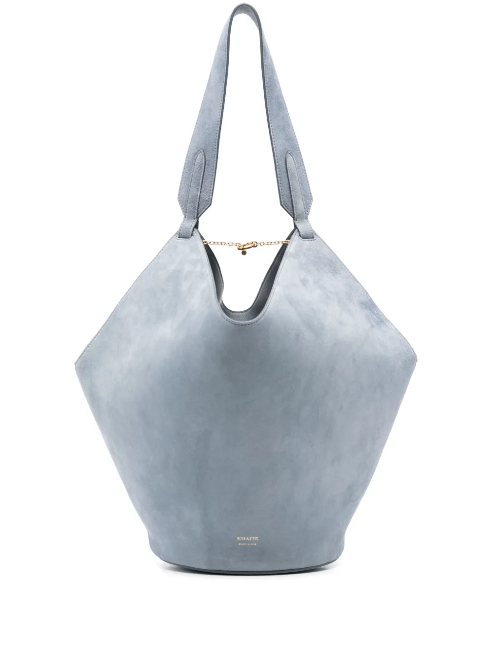 KHAITE small Lotus tote bag - Blu