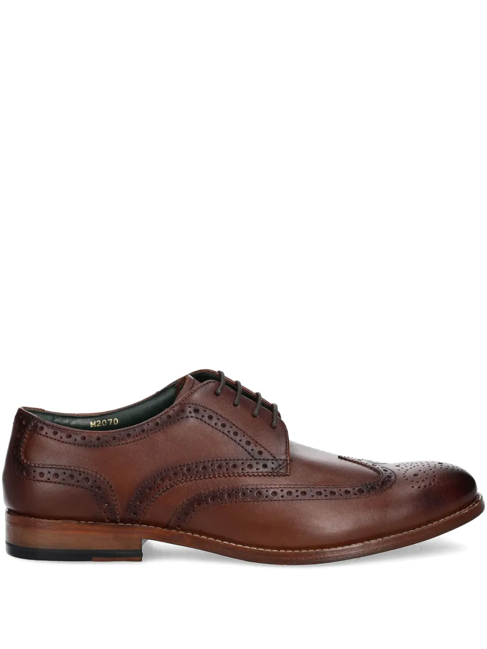 Clarks Originals leather lace-up shoes - Marrone