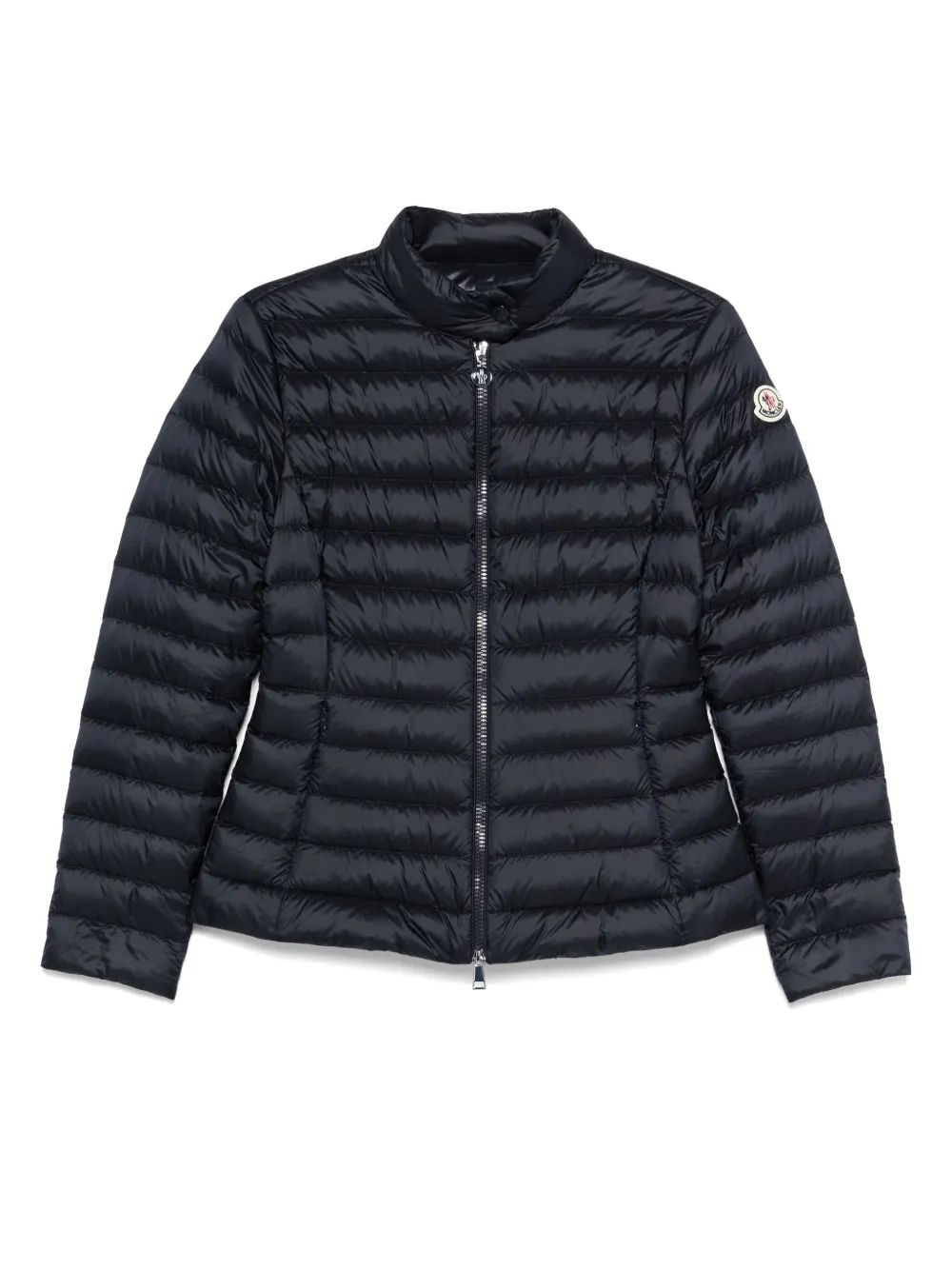 Moncler quilted zip-front jacket - Blu