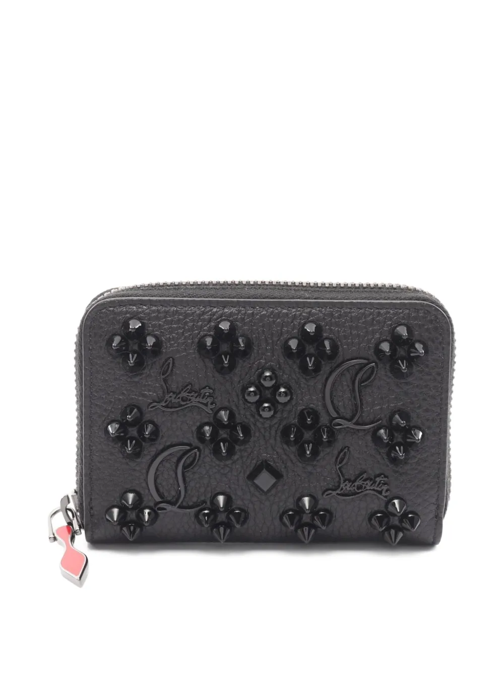 Christian Louboutin Pre-Owned 2010s Panettone leather wallet - Nero