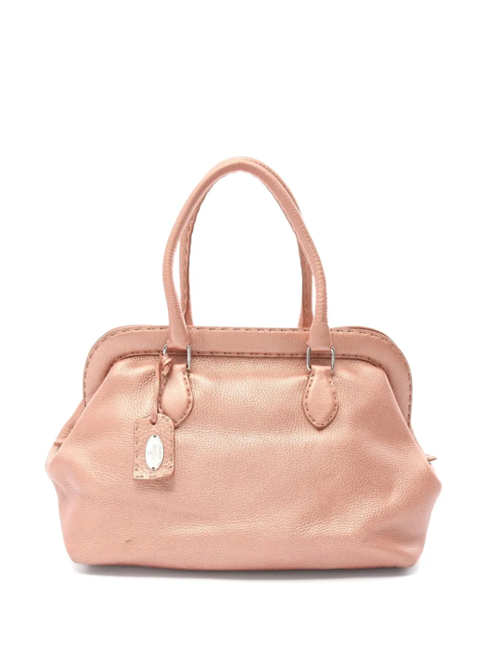 Fendi Pre-Owned Selleria-leather handbag - Rosa