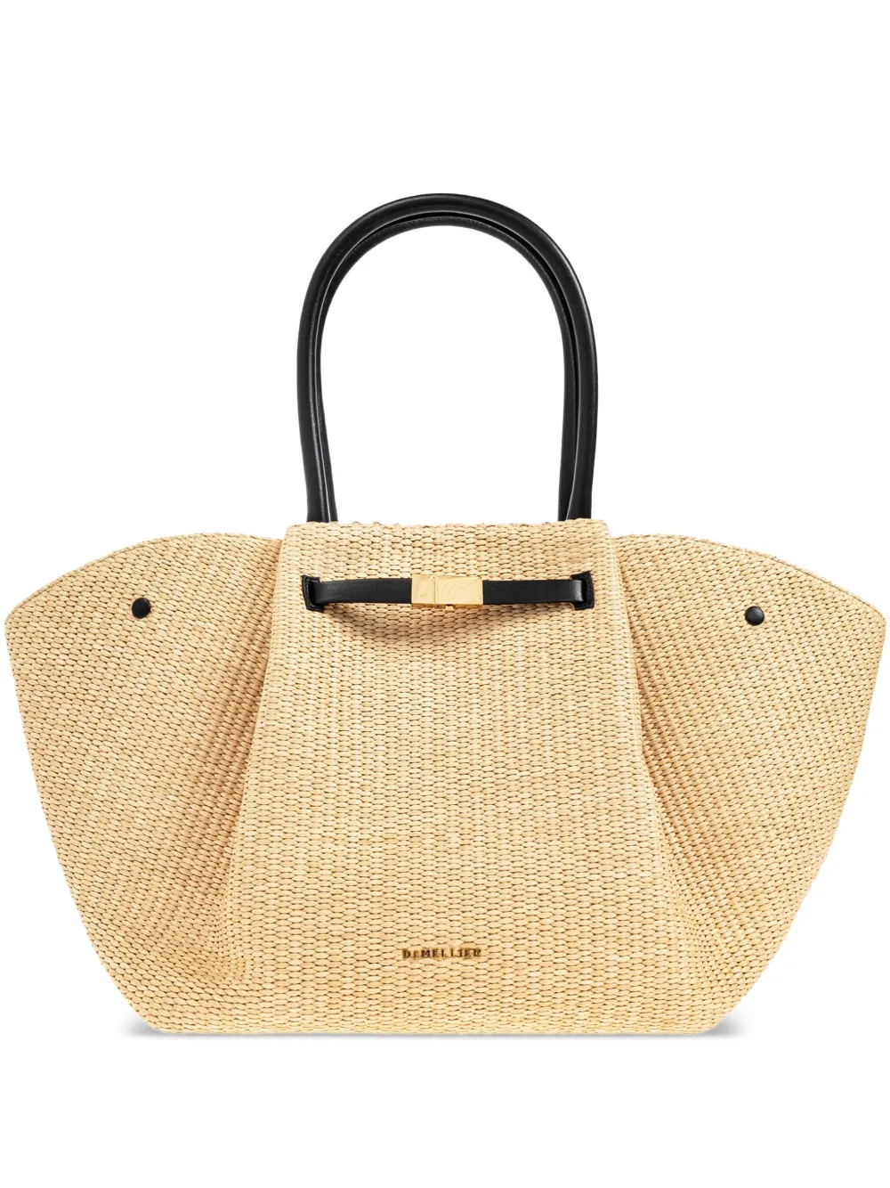 DeMellier New York woven tote bag - Toni neutri