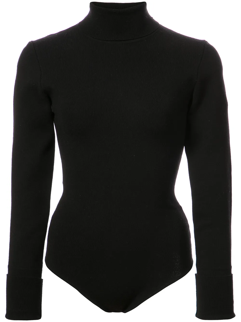 KHAITE Cate knitted bodysuit - Nero