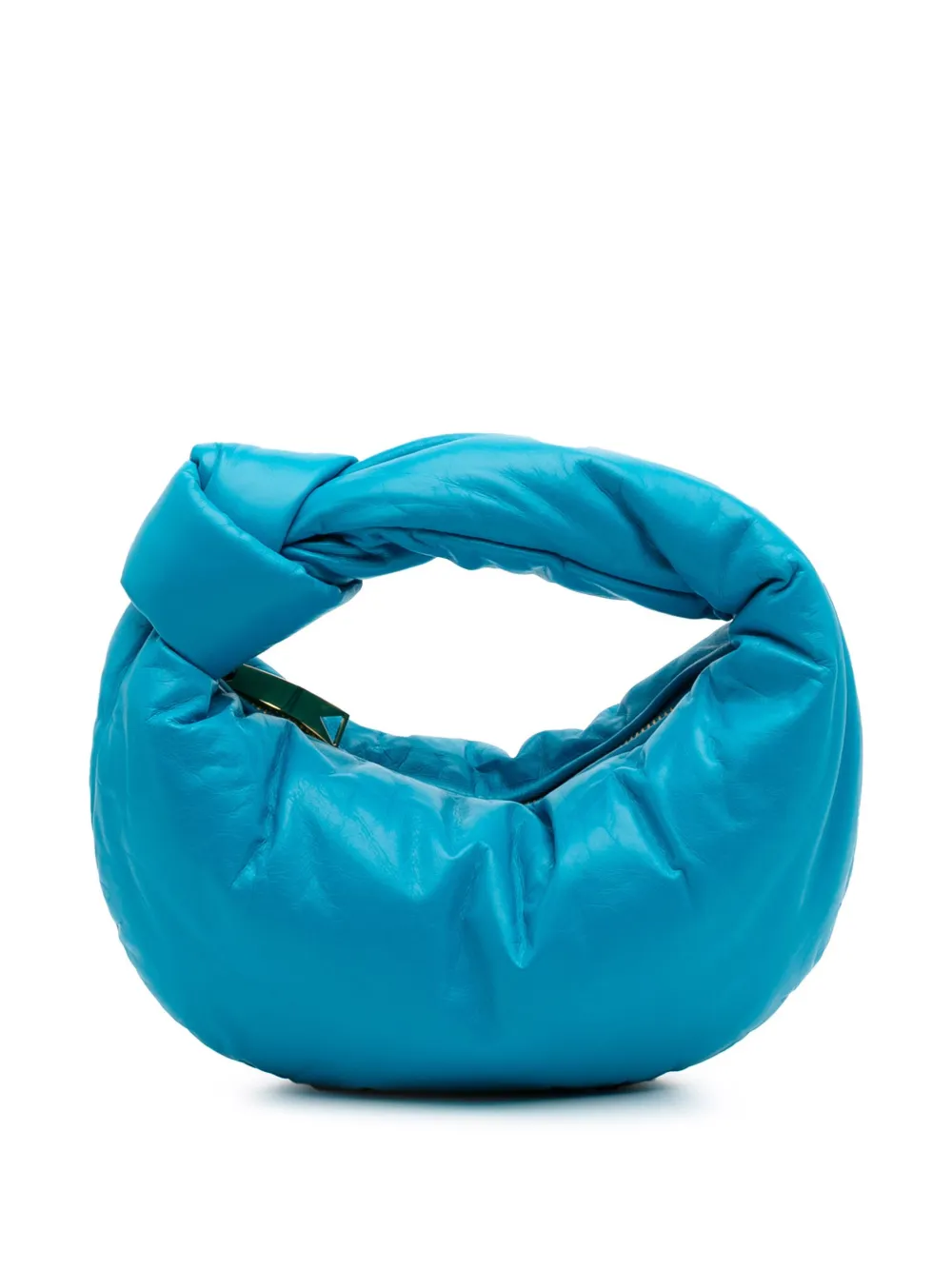Bottega Veneta Pre-Owned 2012-2025 Mini Nappa Puffy Jodie hobo bag - Blu