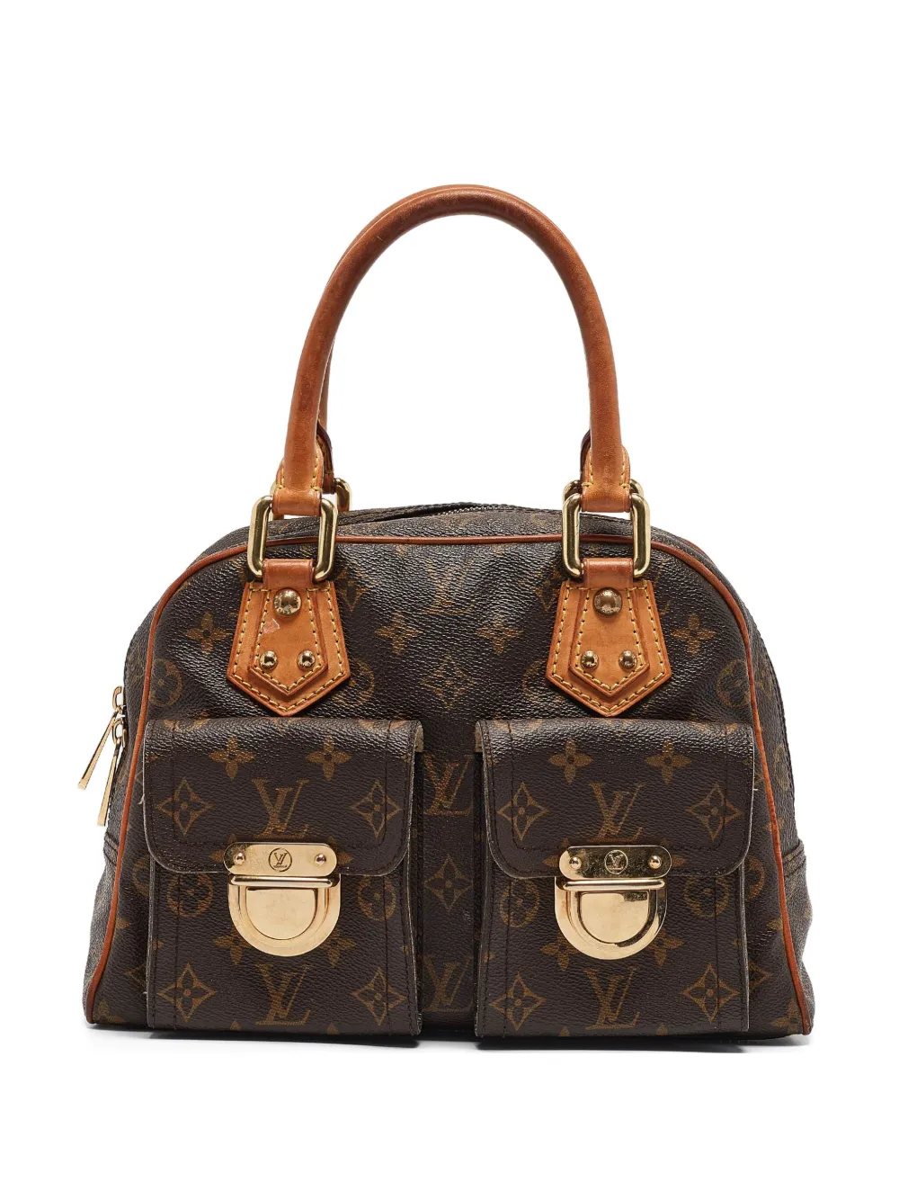 Louis Vuitton Pre-Owned Borsa a mano Manhattan PM 2006 - Marrone
