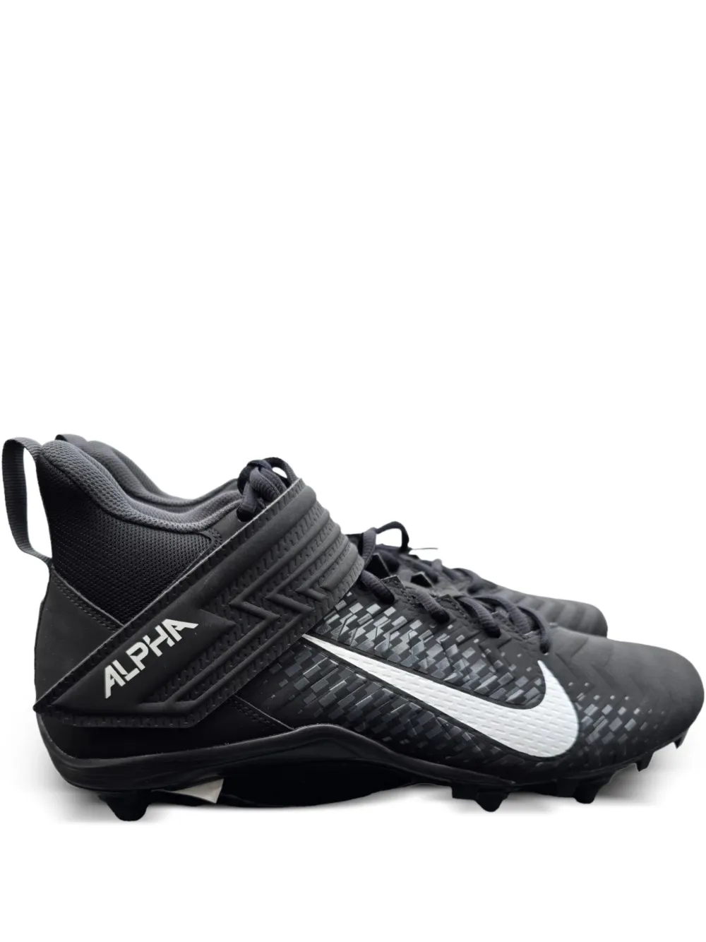 Nike Alpha Menace Varsity 2 "Black" cleats - Nero