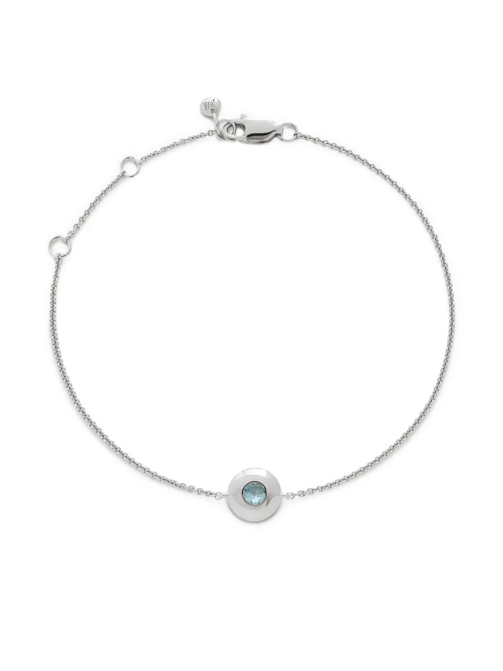 Monica Vinader Bracciale March Birthstone - Argento