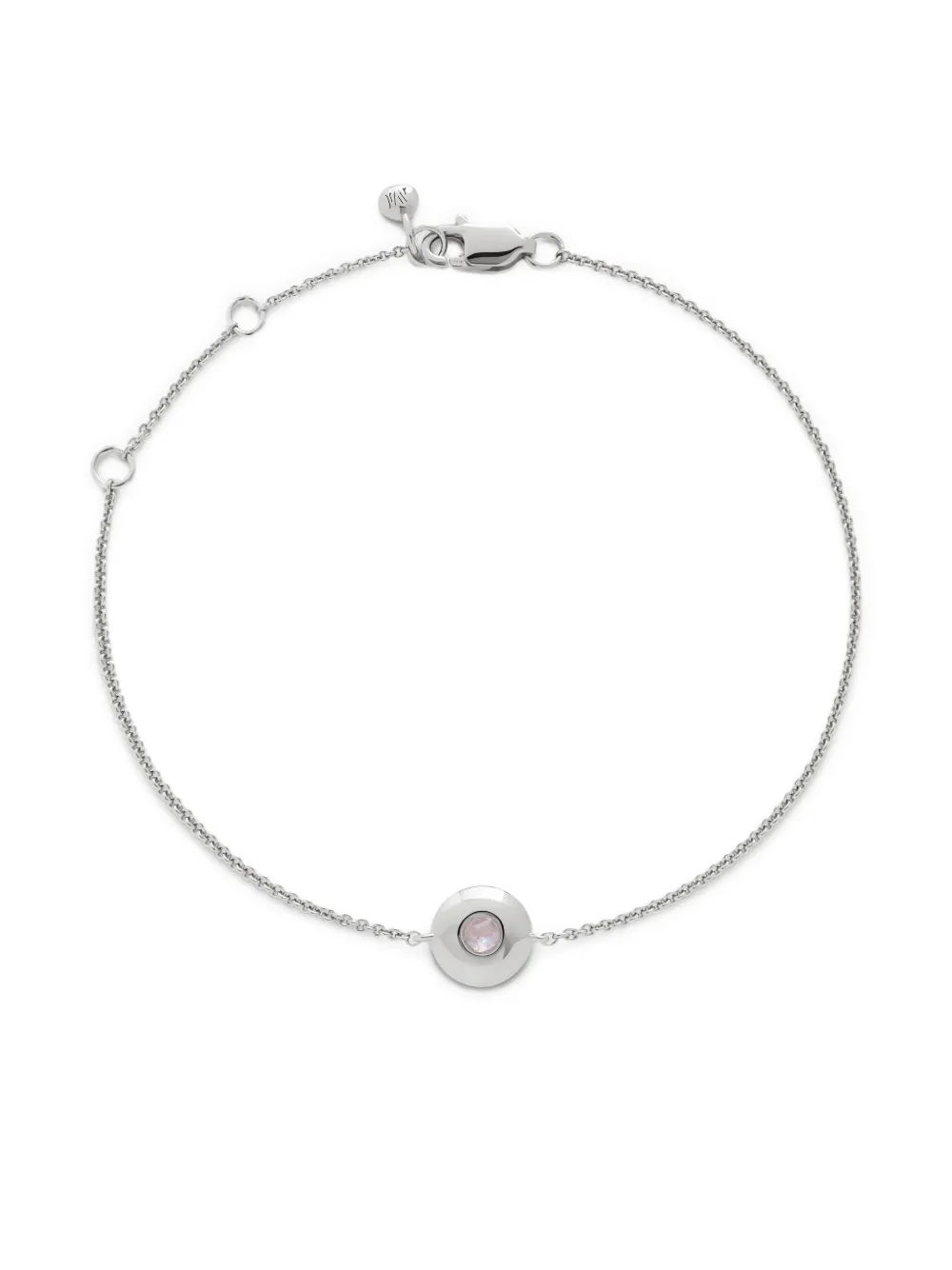 Monica Vinader Bracciale June Birthstone - Argento