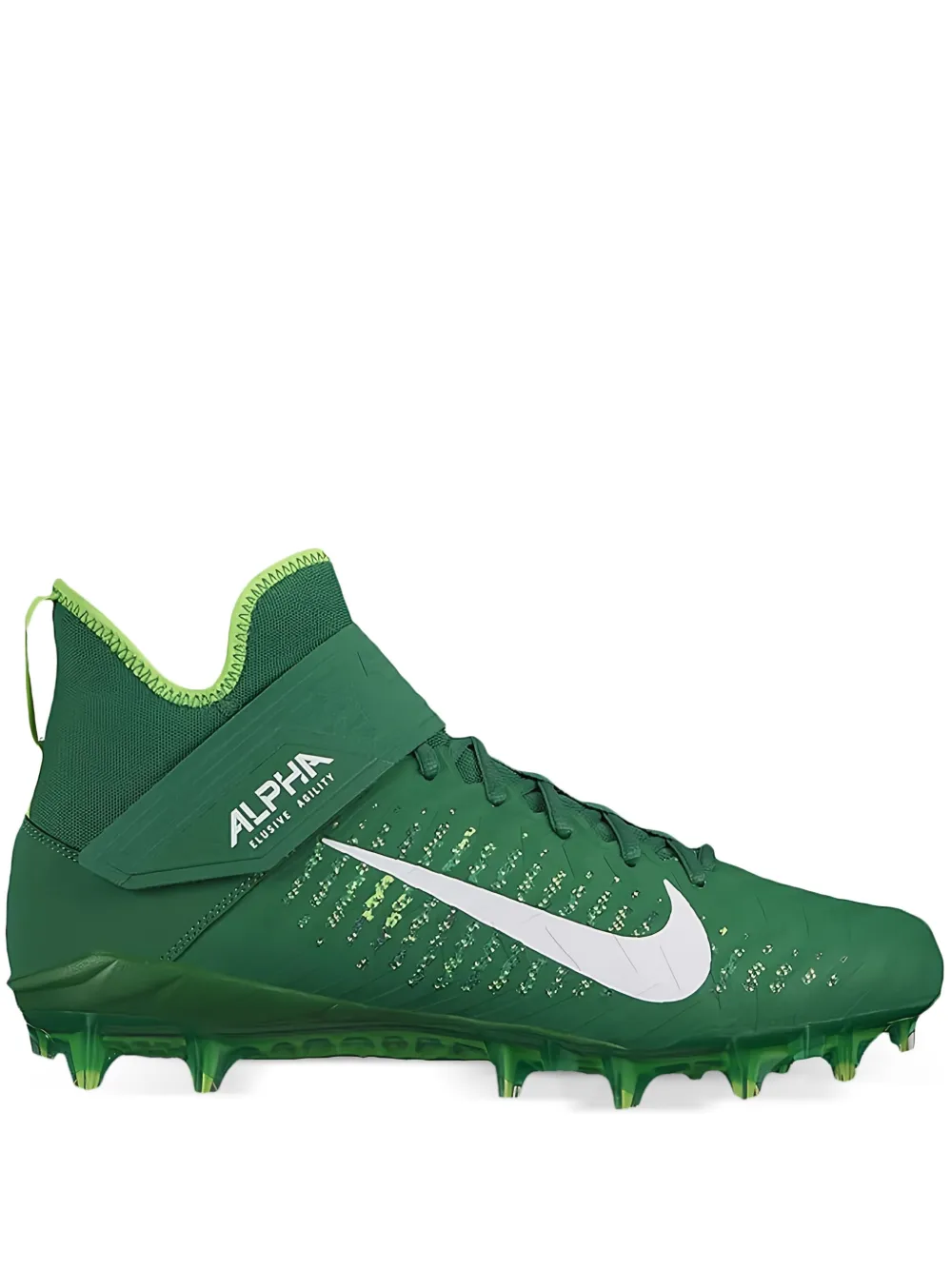Nike Alpha Menace Pro 2 Mid cleats - 300 WHITE/TEAM ORANGE/TOTAL ORANGE/BLACK