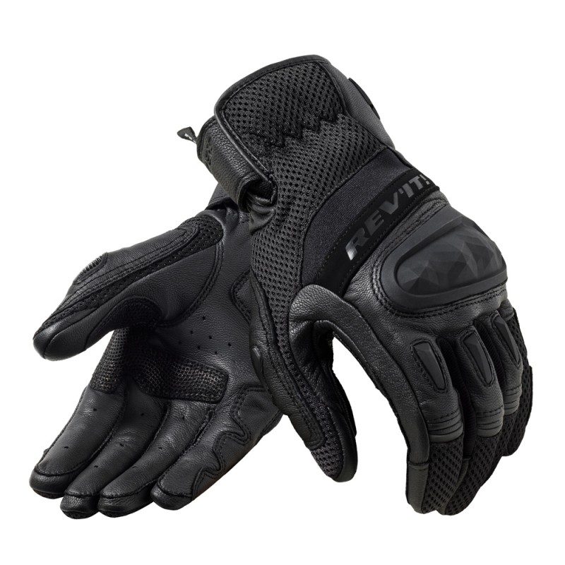 Guanti In Pelle Revit Dirt 4 Nero L