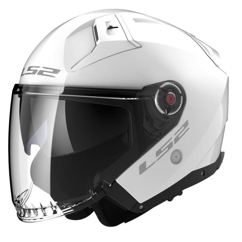 Casco Jet Ls2 OF603 Infinity II Solid Bianco Lucido L