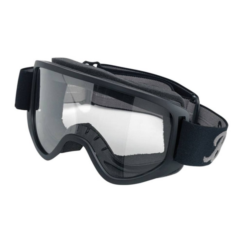 Maschera Moto Biltwell Moto 2.0 Script Nero