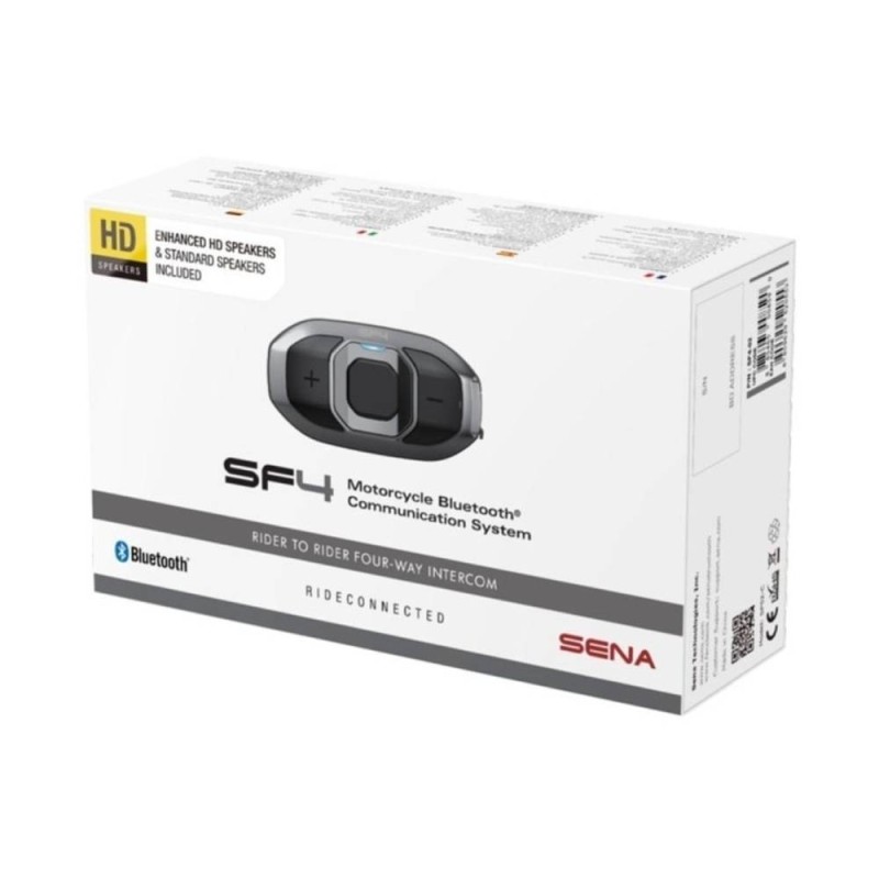 Interfono Sena SF4 Bluetooth 4.1 Sgancio Rapido Singolo