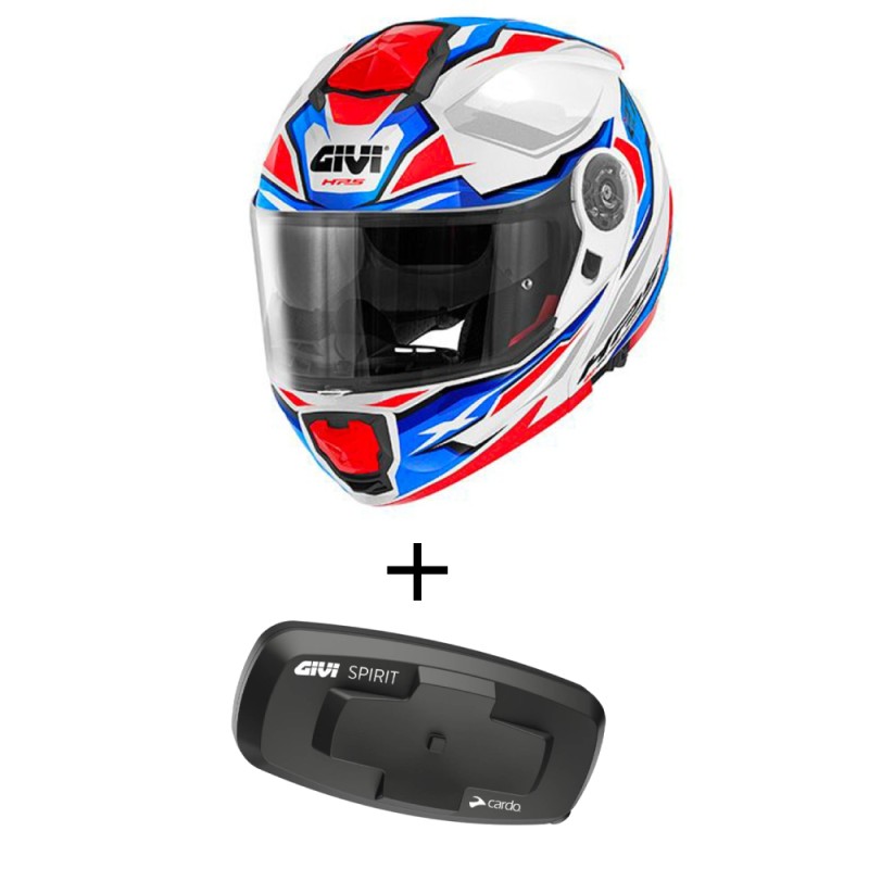 Bundle Casco Givi X.27 Sector Nero Opaco con Interfono Givi I319S