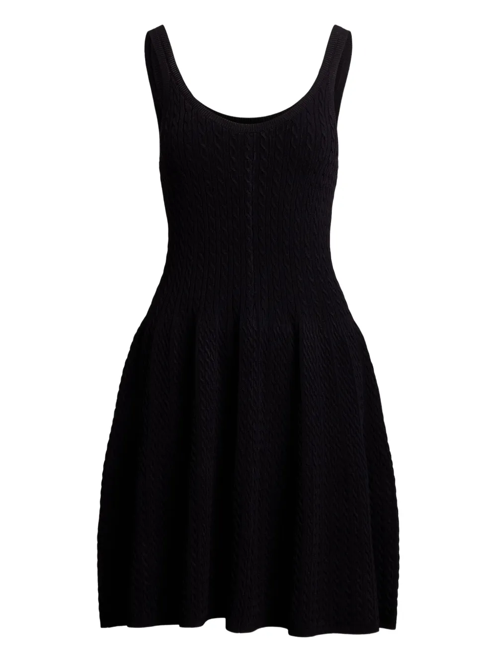 Polo Ralph Lauren knitted mini dress - Nero