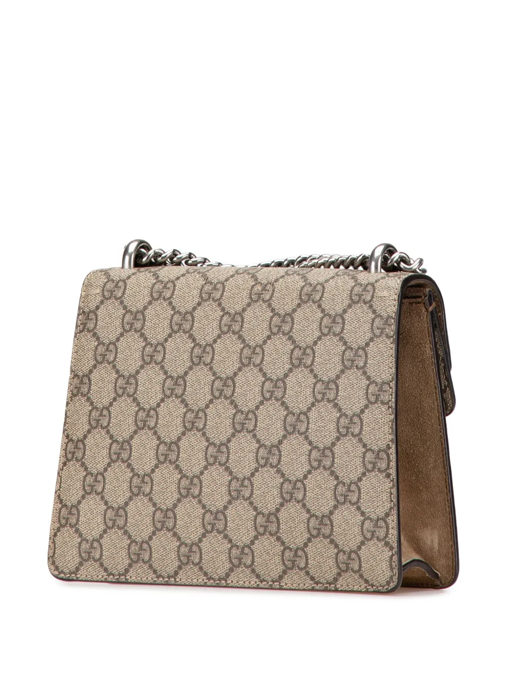 Gucci Pre-Owned 2016-2025 Mini GG Supreme Dionysus crossbody bag - Marrone
