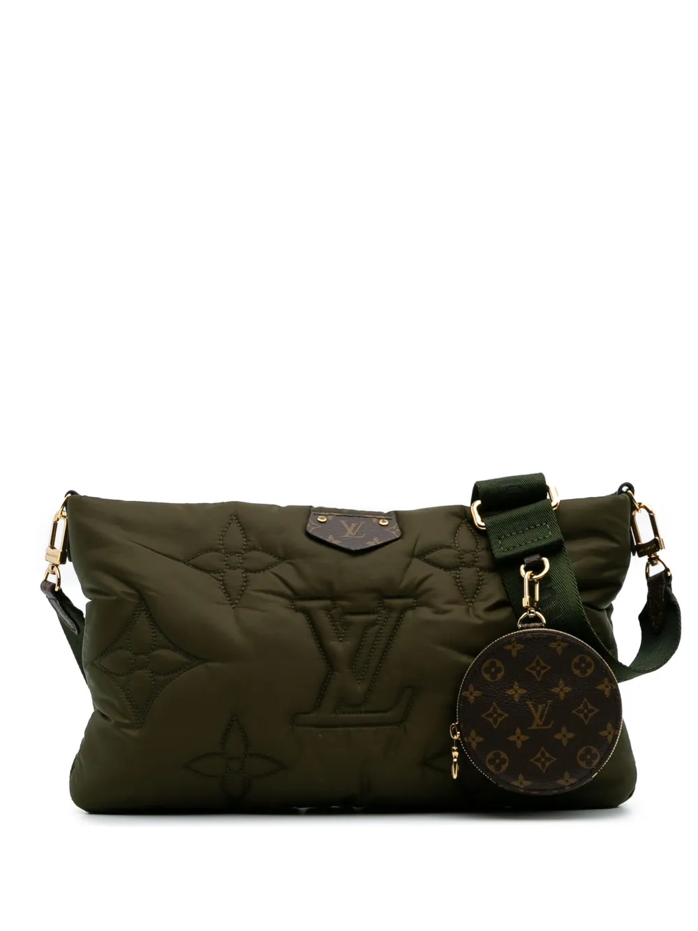 Louis Vuitton Pre-Owned 2021-2025 Monogram Pillow Econyl Multi Pochette Accessoires crossbody bag - Marrone