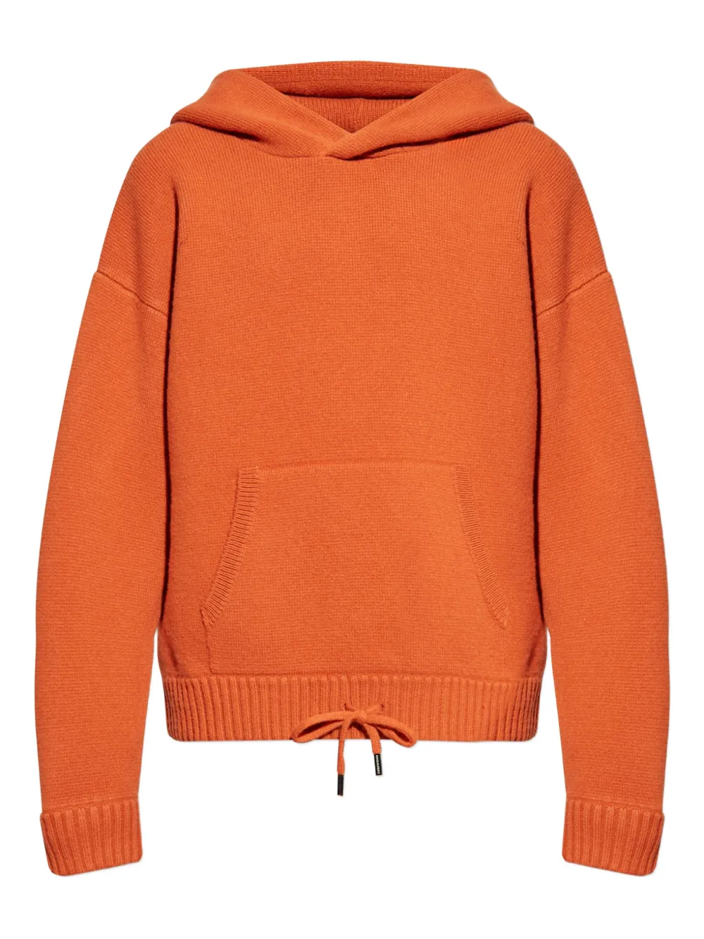 DSQUARED2 kangaroo-pocket hooded sweater - Arancione