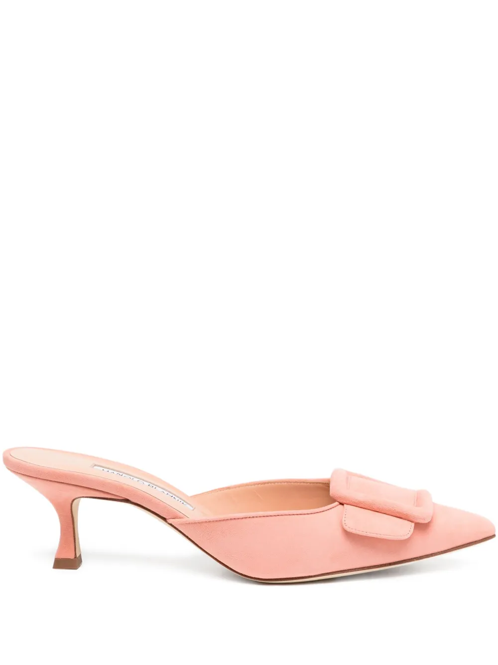 Manolo Blahnik 50mm Maysale mules - Rosa