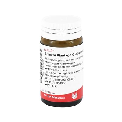 Bronchi Plantago Comp 20 G Globuli Wala