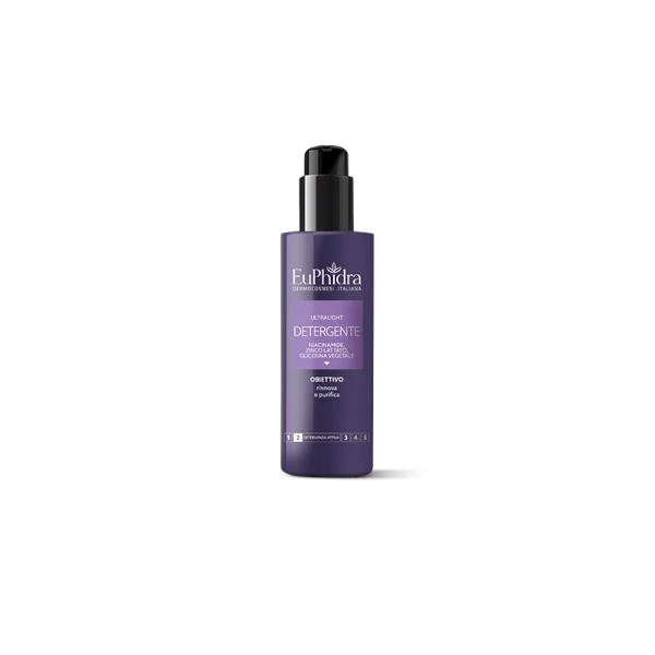 Euphidra Ultralight Detergente Con Niacinamide 200 Ml