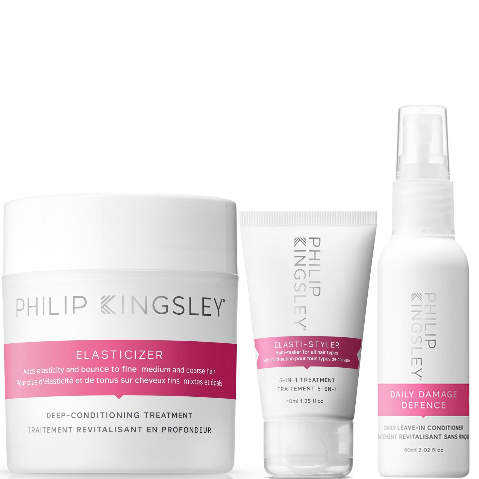 Philip Kingsley Elasticizer Style and Defend Bundle