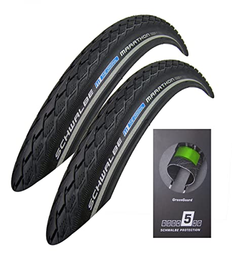Schwalbe Marathon - Pneumatico Da Bicicletta Performance 20" Greenguard Reflex 40-406 | 20 X 1,5 2020