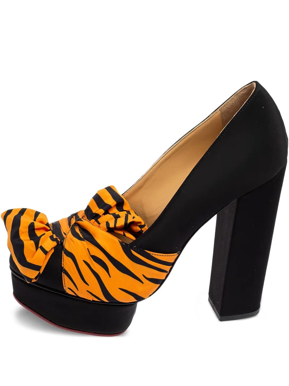 Charlotte Olympia Pumps Dolly con plateau 140mm Pre-owned - Nero