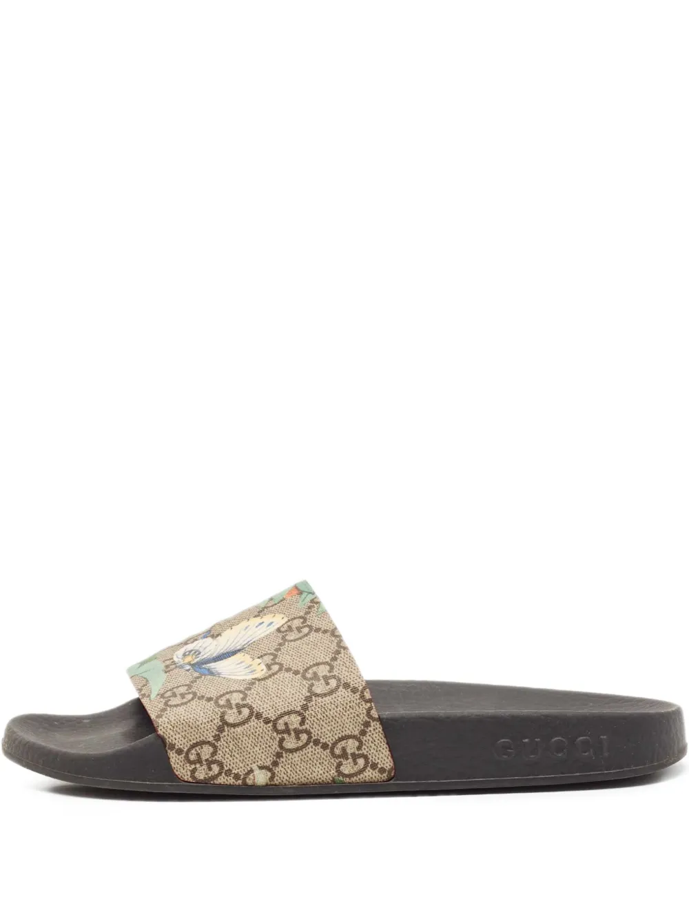 Gucci Pre-Owned Blooms Supreme mules - Toni neutri