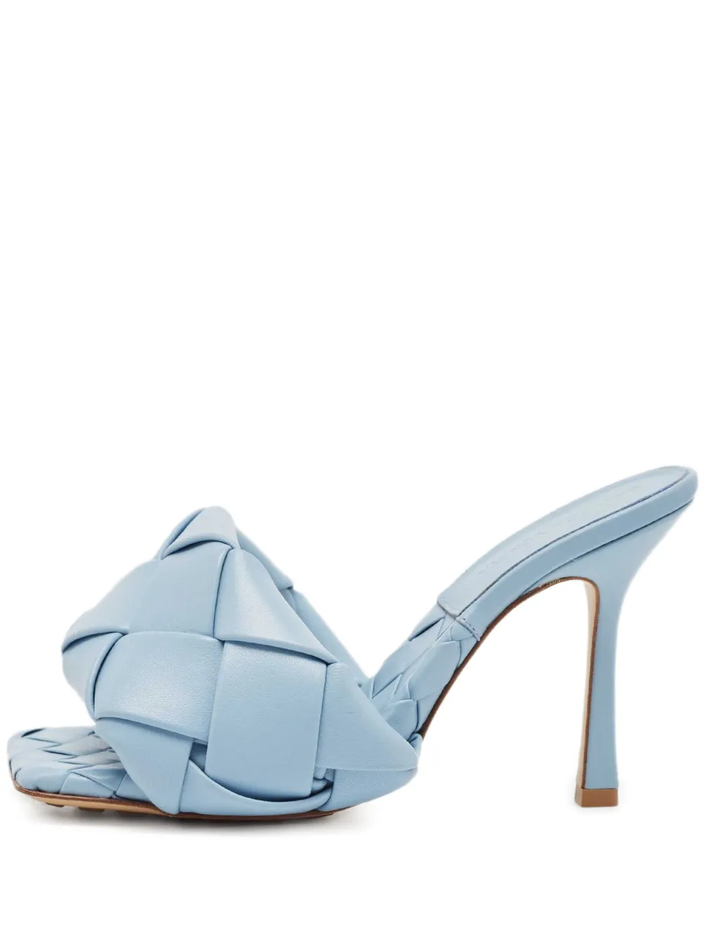 Bottega Veneta Pre-Owned Sandali Intrecciato 100mm - Blu