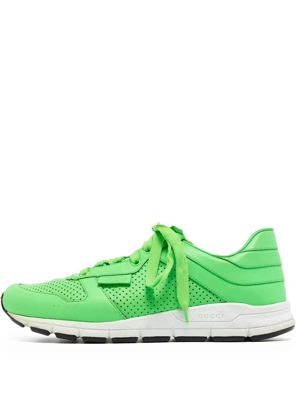 Gucci Pre-Owned Sneakers traforate verdi - Verde