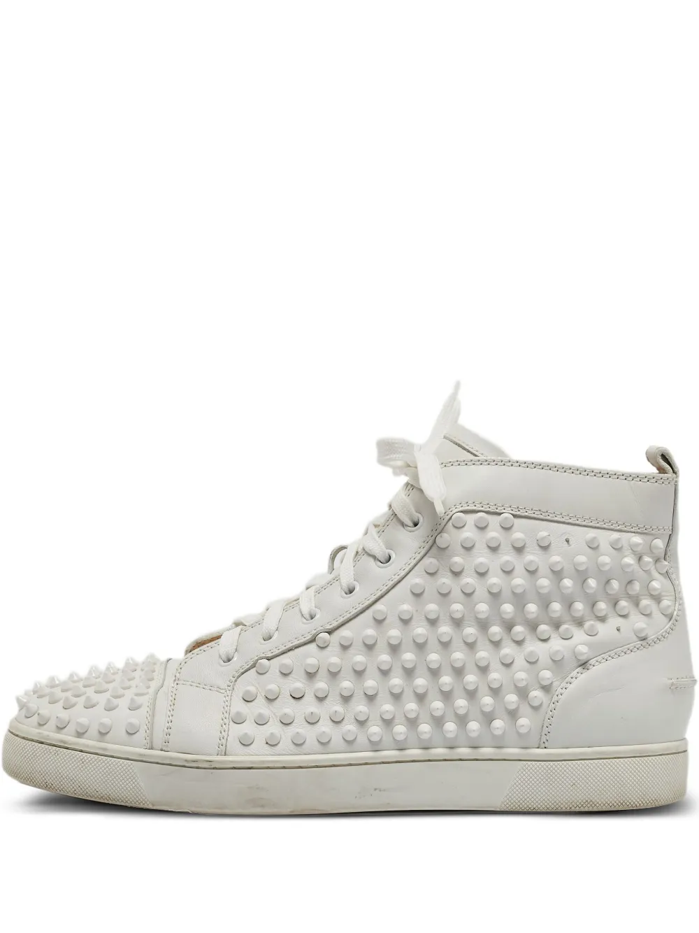 Christian Louboutin Pre-Owned Sneakers Louis Spikes - Bianco