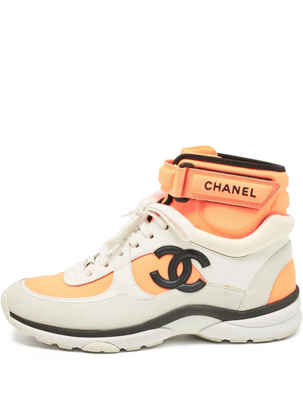 CHANEL Pre-Owned Sneakers con applicazione CC - Bianco