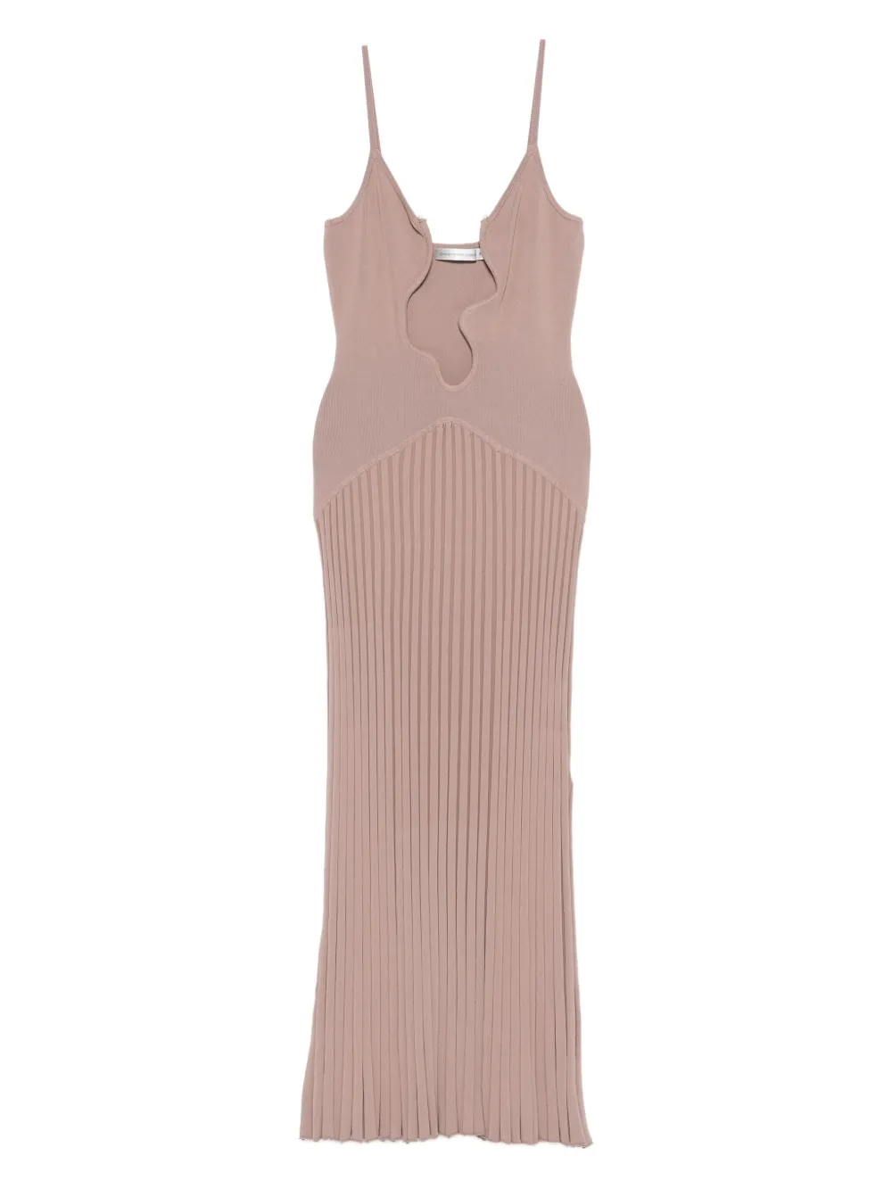 Christopher Esber Salacia Wire Sunray dress - Marrone