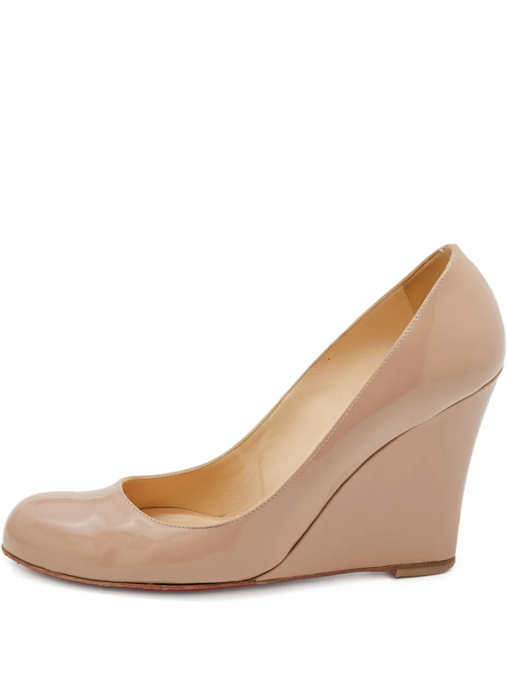 Christian Louboutin Pre-Owned Pumps Ron Ron Zeppa 95mm - Toni neutri