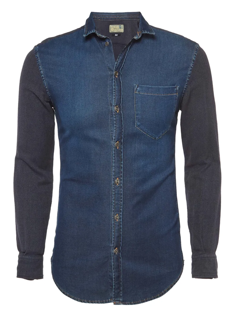 D&G Vintage Camicia denim con bottoni - Blu