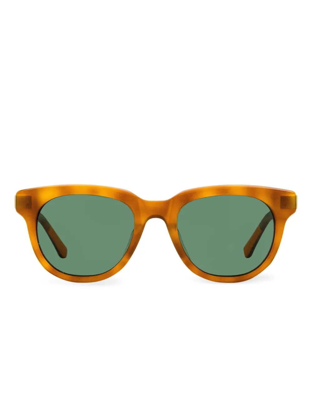 Shinola thunderbolt rectangular sunglasses - Marrone