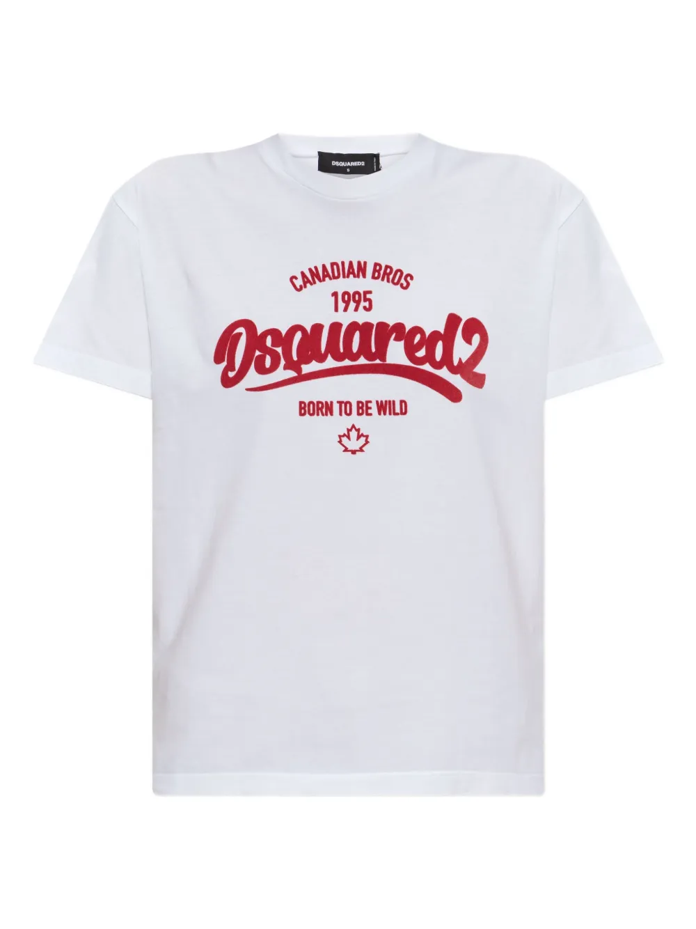 DSQUARED2 logo-print T-shirt - Bianco