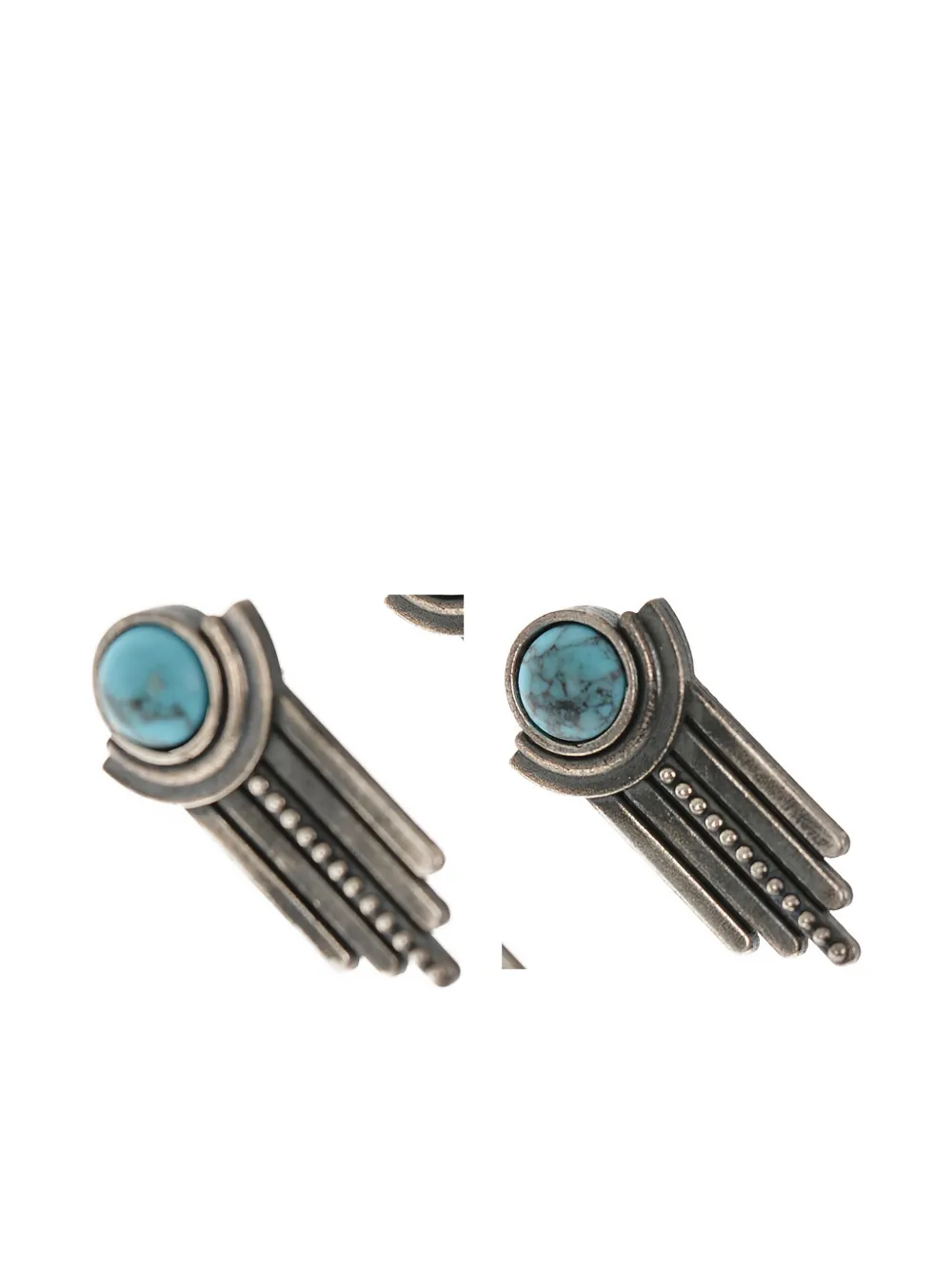 Nove25 Sole E Pioggia turquoise earrings - Argento