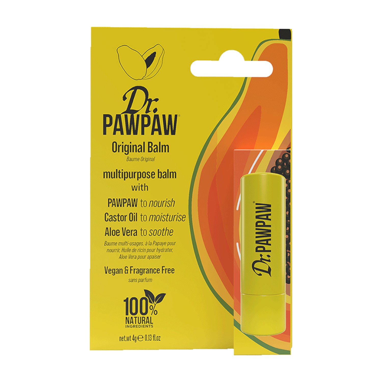Dr. PAWPAW Balsamo labbra Twist Up, Originale