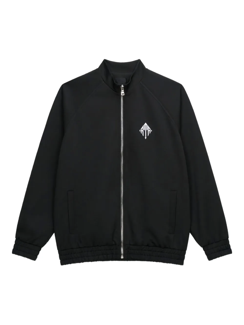RTA embroidered-logo cardigan - Nero