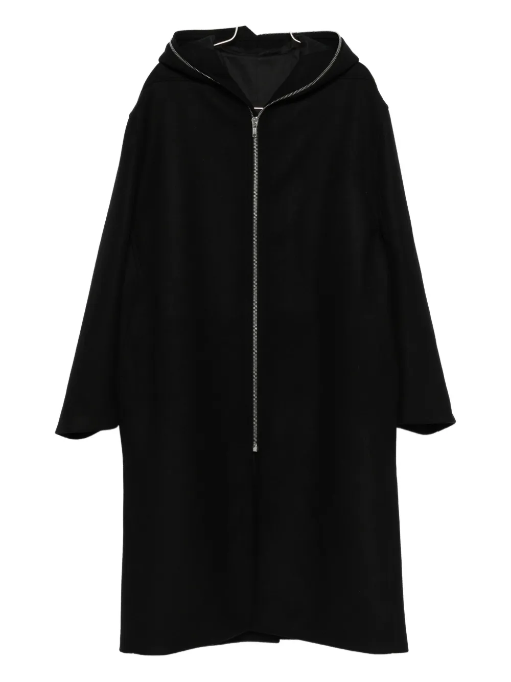 Rick Owens hooded raincoat - Nero