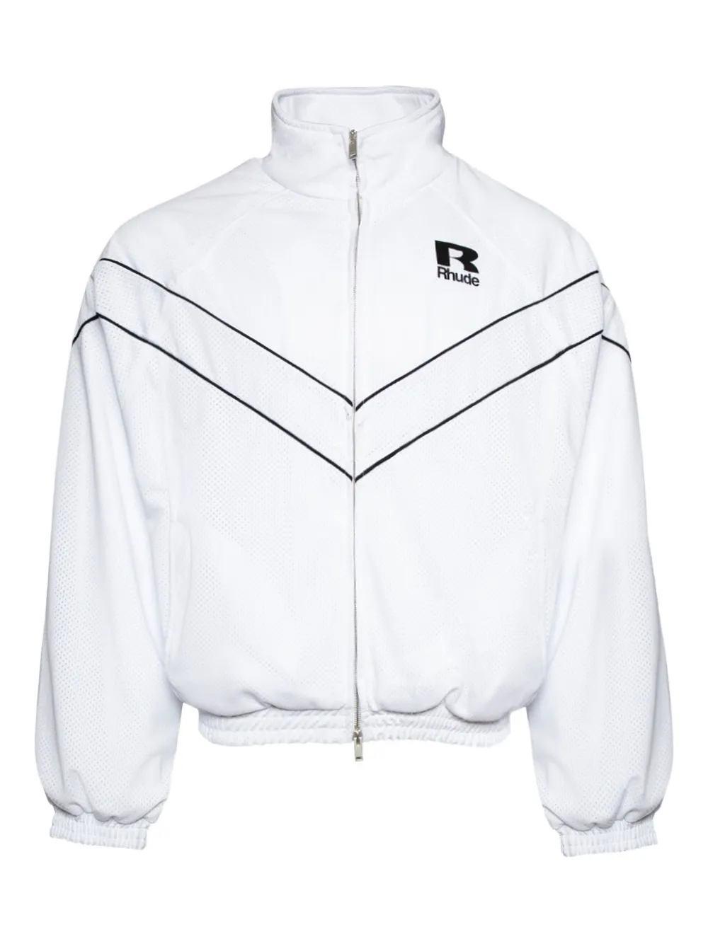 RHUDE Piping Raglan jacket - Bianco
