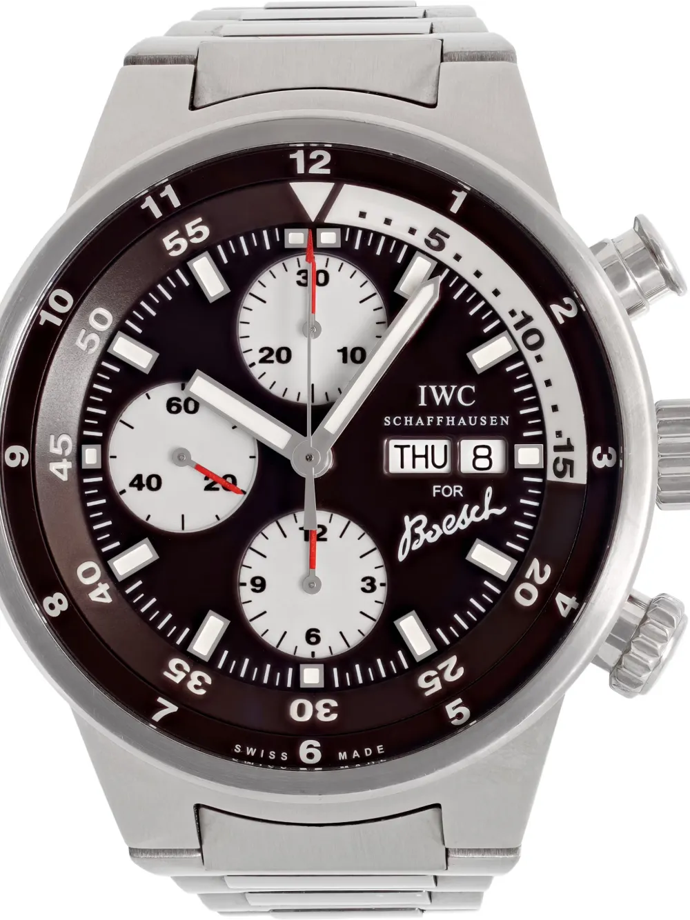 IWC Schaffhausen Aquatimer 34mm Pre-owned - Nero