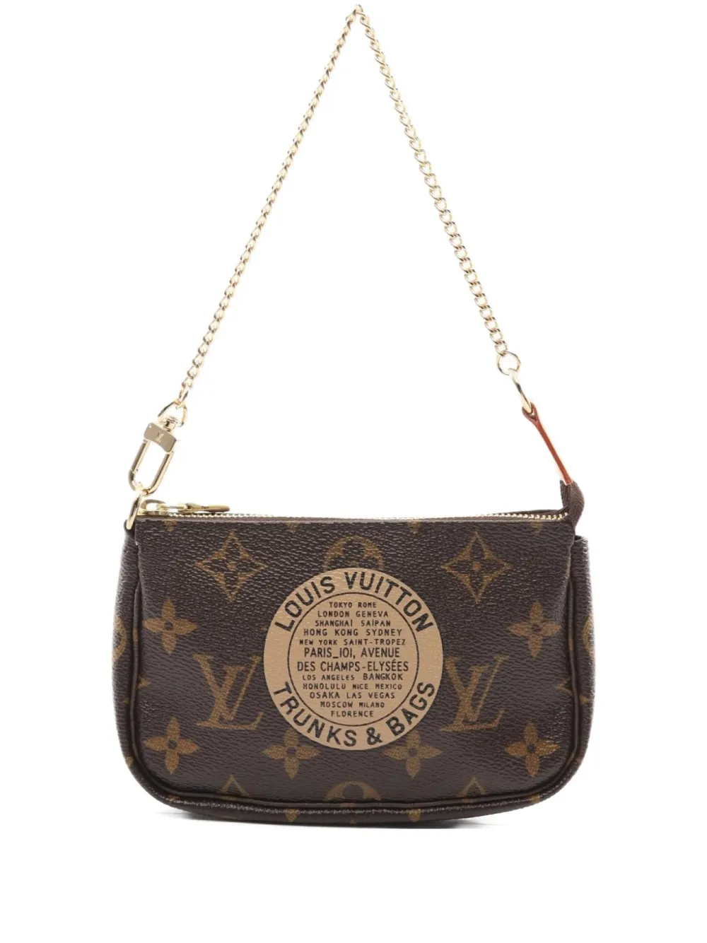 Louis Vuitton Pre-Owned 2007 mini Pochette Accessoires shoulder bag - Marrone