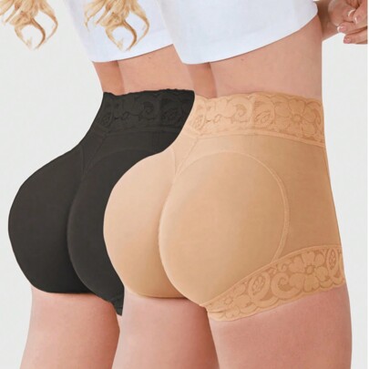 2 pezzi Mutandine modellanti contenitive per donna, biancheria modellante, con vita e glutei scolpiti, adatte per varie occasioni