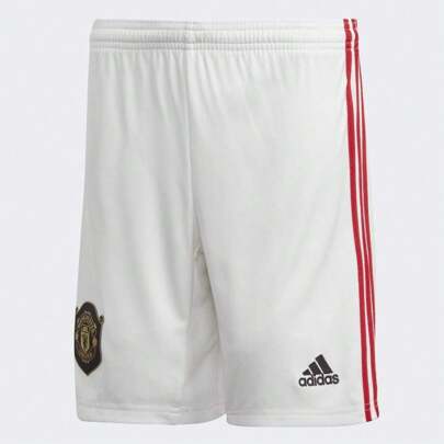 adidas MUFC H SHO Y, Pantaloncini Sportivi Bambino, White, Taglio regolare 3XL